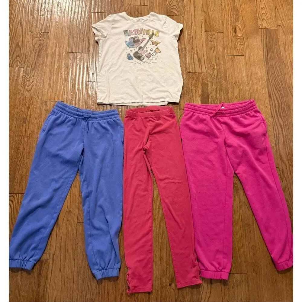 Girls pant and top bundle Old Navy Athletics Works size 10